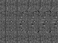 Autostereogram with an hidden volcano 