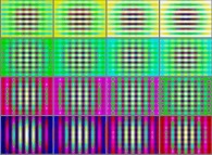 The set of 'X' bidimensional fields defining an interpolation between two intertwinings 