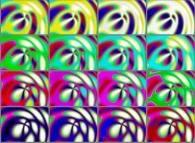 The set of 'X' bidimensional fields defining an interpolation between two intertwinings 