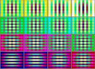 The set of 'Y' bidimensional fields defining an interpolation between two intertwinings 