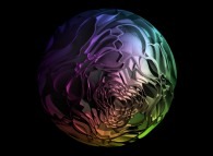 A tridimensional intertwining inside a sphere 