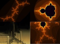 Le long de la frontière de l'ensemble de Mandelbrot 