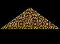 The construction process of an aperiodic Penrose tiling -the erasing process- 