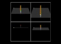The execution of a very simple program on a Turing Machine 