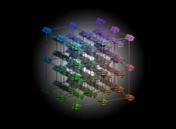 Tridimensional representation of quadridimensional Calabi-Yau manifolds -Calabi-Yau manifolds attached to every point of our familiar quadridimensional space-time?- 