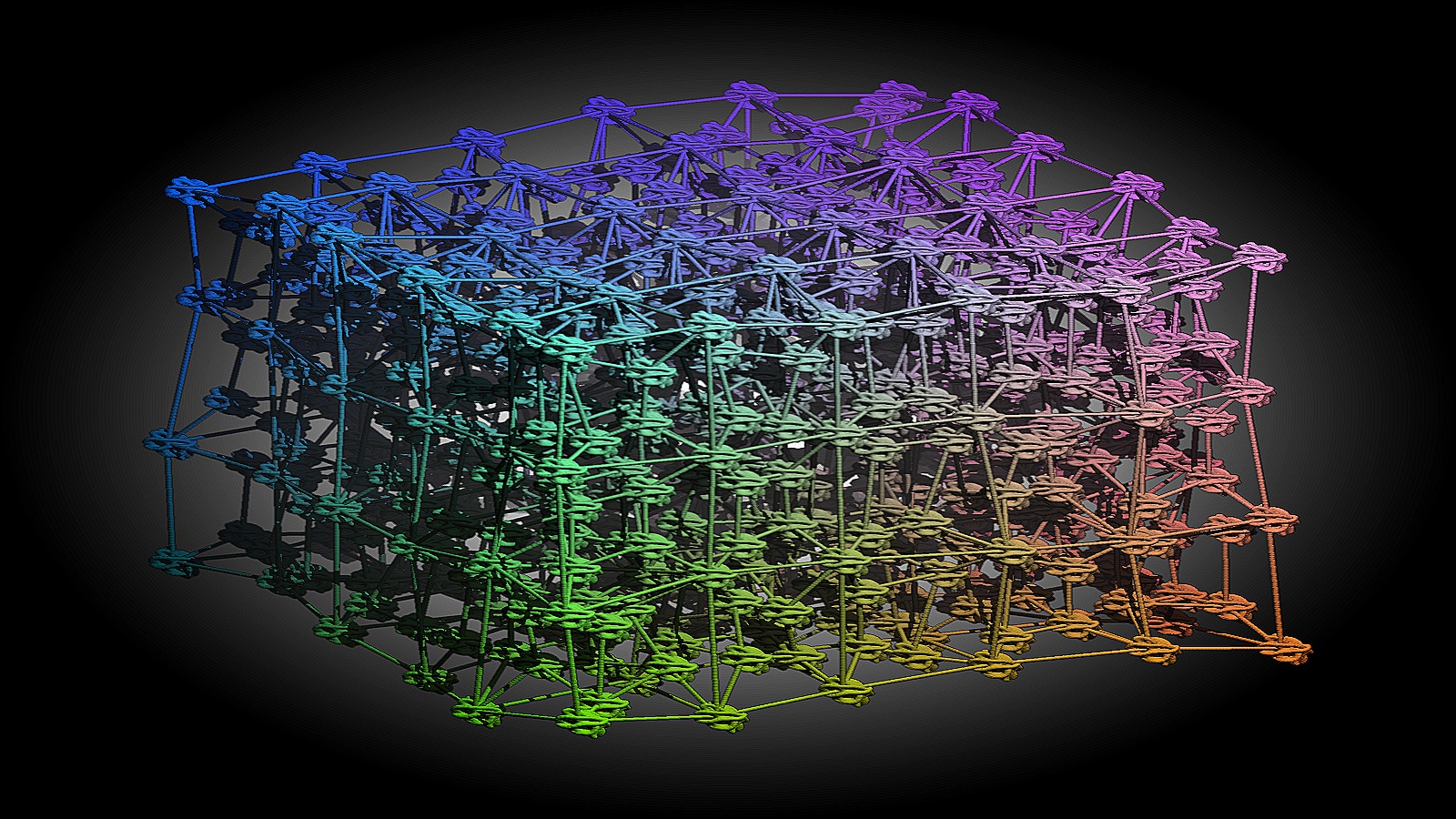 Artistic view of the space-time structure at the Planck scale in the context of the super-string theory [Vue d'artiste de la structure de l'espace-temps &agrave; l'&eacute;chelle de Planck dans le cadre de la th&eacute;orie des super-cordes ]