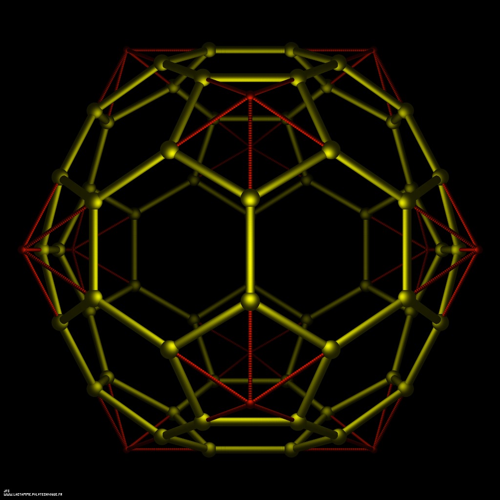 The process of truncation of the regular Icosahedron [Le processus de troncation de l'icosa&egrave;dre r&eacute;gulier ]