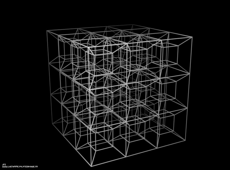 Hypercubic lattice [R&eacute;seau hypercubique ]