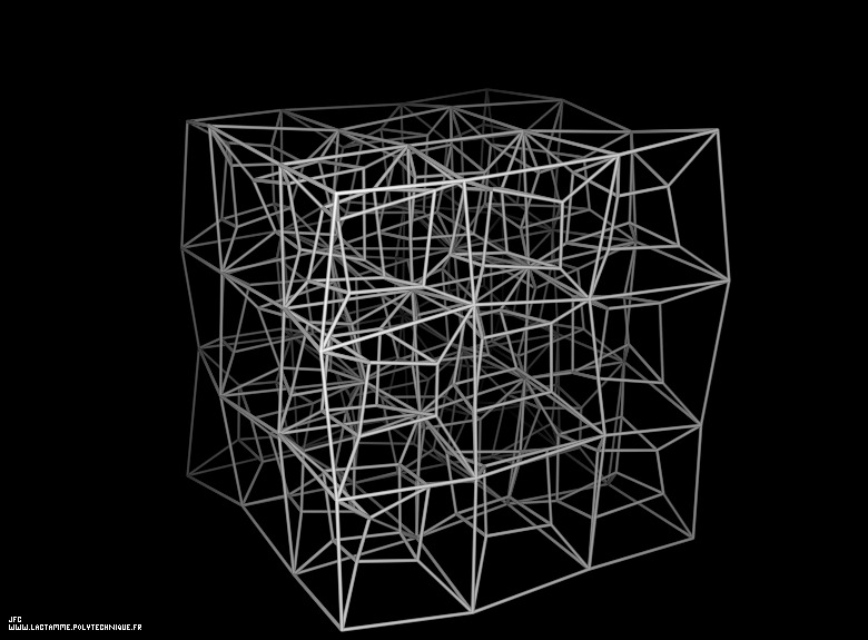 Randomly distorded Hypercubic lattice [R&eacute;seau hypercubique distordu al&eacute;atoirement ]