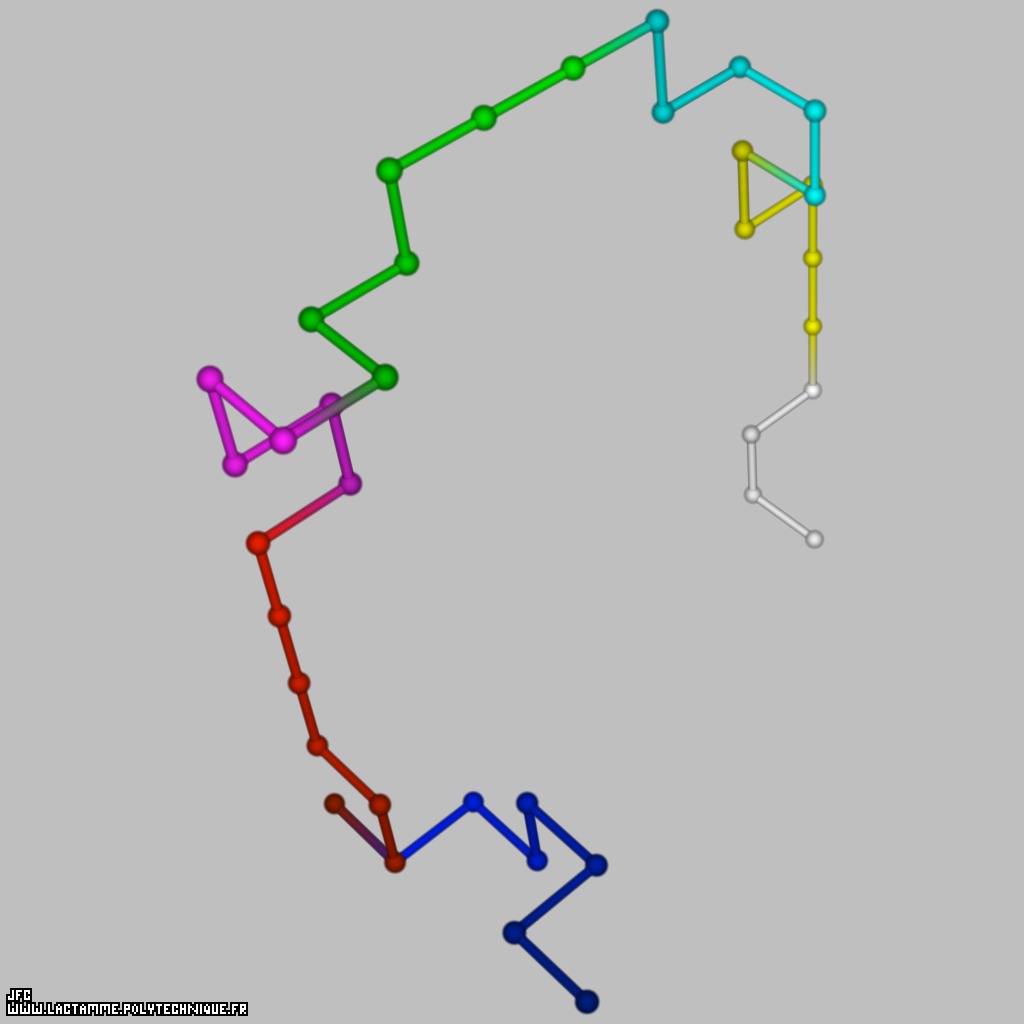 A type 'B6-XYZ' pseudo-random walk defined by means of the 48 first 'decimals' of the transcendental Champernowne number -using all base 4 integer numbers-: 0.{1 2 3 4 5 1 0 1 1 1 2 1 3 1 4 1 5 2 0 2 1 2 2 2 3 2 4 2 5 3 0 3 1 3 2 3 3 3 4 3 5 4 0 4 1 4 2 4} [Une pseudo-marche al&eacute;atoire de type 'B6-XYZ' d&eacute;finie &agrave; l'aide des 48 premi&egrave;res 'd&eacute;cimales' du nombre transcendant de Champernowne -utilisant tous les nombres entiers en base 4-: 0.{1 2 3 4 5 1 0 1 1 1 2 1 3 1 4 1 5 2 0 2 1 2 2 2 3 2 4 2 5 3 0 3 1 3 2 3 3 3 4 3 5 4 0 4 1 4 2 4} ]