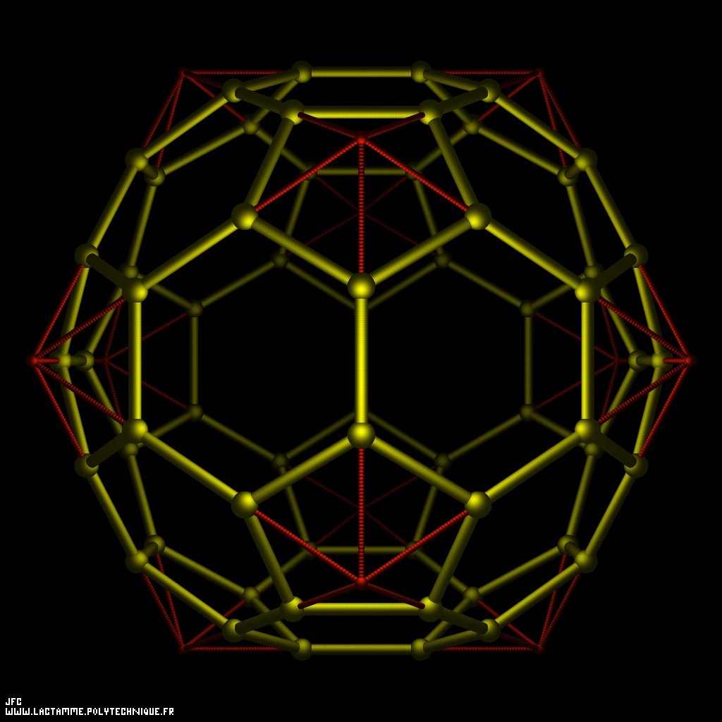The process of truncation of the regular Icosahedron [Le processus de troncation de l'icosa&egrave;dre r&eacute;gulier ]