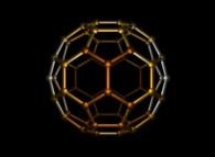 The truncated regular Icosahedron or again the spherical Fullerene Molecule containing 60 Carbon atoms 