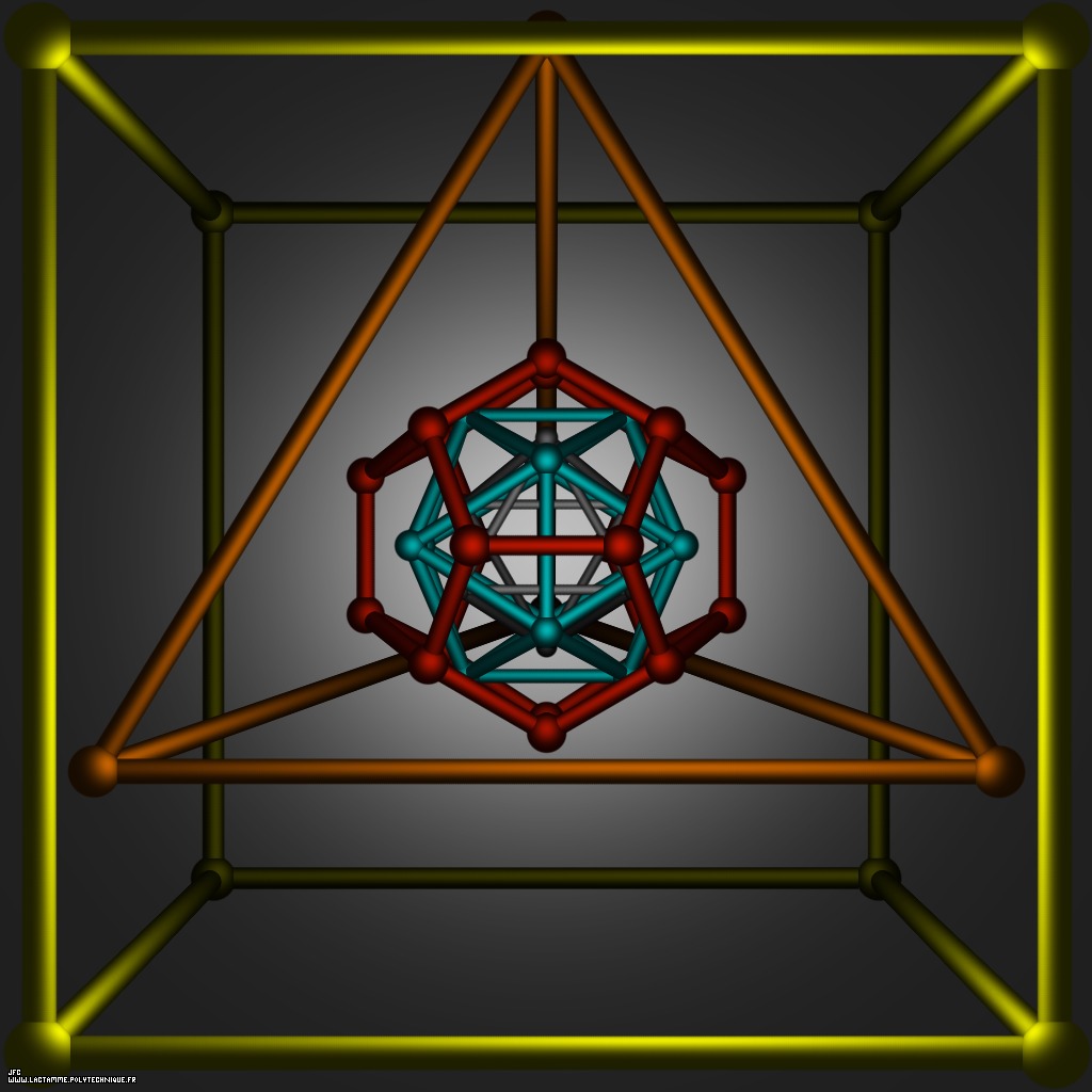 The five Platonic Solids [Les cinq solides platoniciens ]