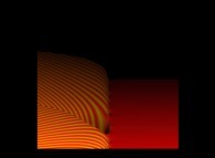 Tridimensional display of the Riemann Zeta function inside [-50.0,+50.0]x[-50.0,+50.0] 